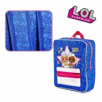 Ghiozdan copii, bretele ajustabile, albastru, 32 x 9 x 26 cm, L.O.L. 42-0050